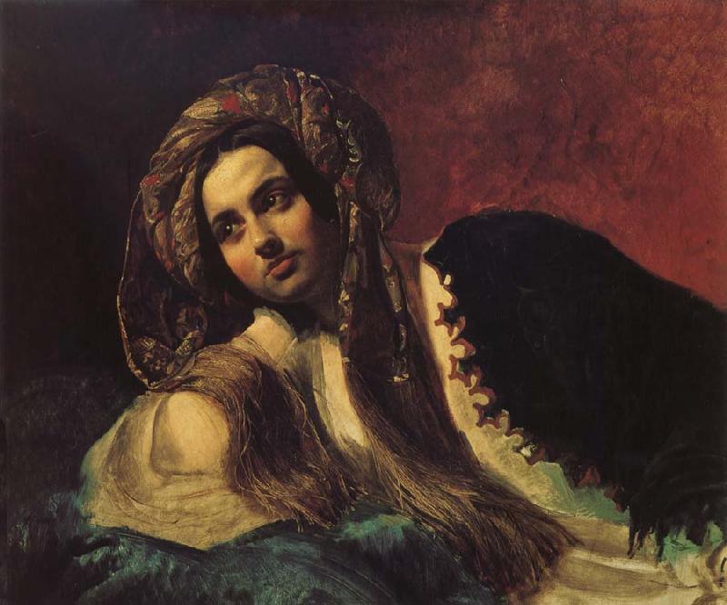 Karl Briullov A Turkish Woman oil painting picture